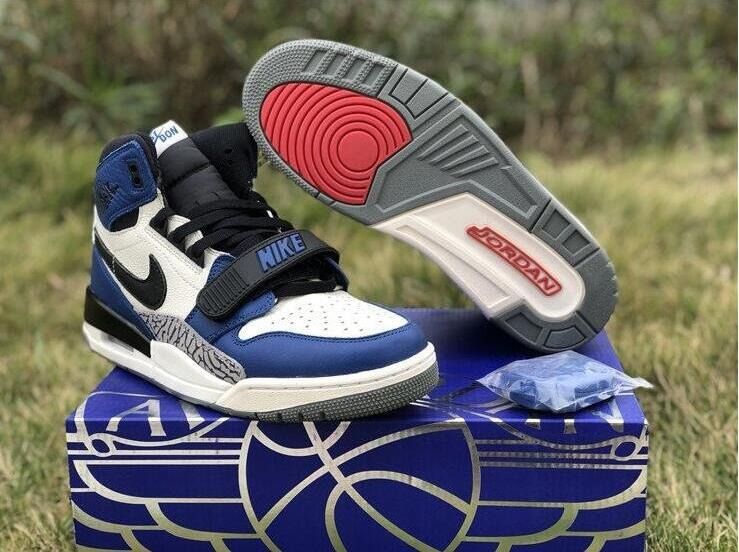 Air Jordan Legacy 312 NRG SailBlack 'Storm Blue', 男裝, 鞋, 波鞋