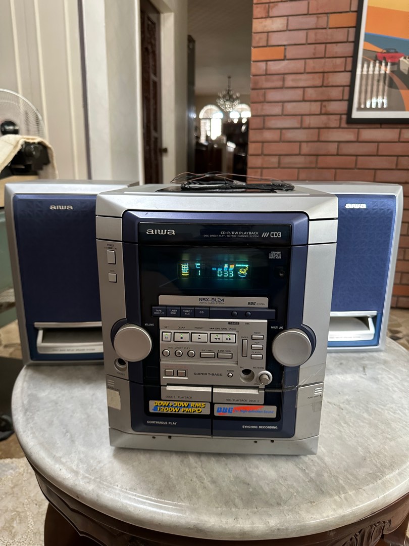 Aiwa Sound System, Audio, Soundbars, Speakers & Amplifiers on Carousell