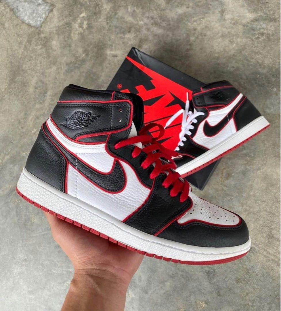 Aj1 high bloodline, Men's Fashion, Footwear, Sneakers on Carousell