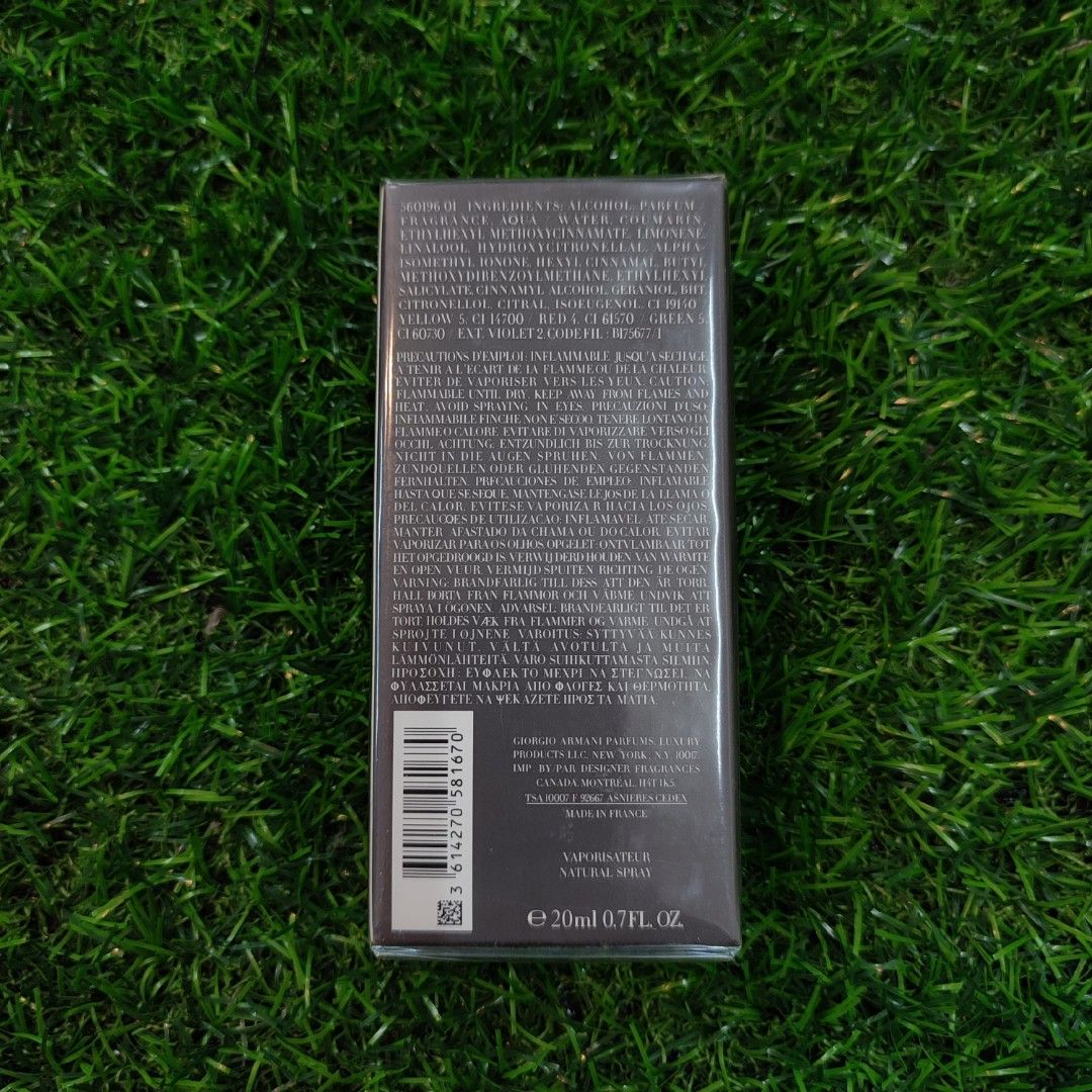 Armani code 20ml sales