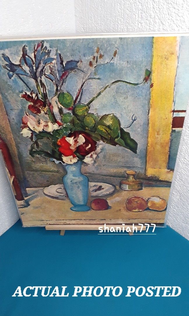 Artwork Display UnFramed Wall Decoration "The Blue Vase"JP, Furniture