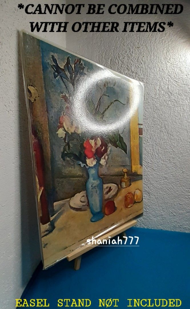 Artwork Display UnFramed Wall Decoration "The Blue Vase"JP, Furniture