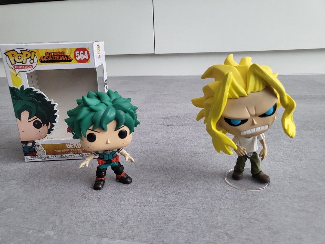 Jiumaocleu My Hero Academia Oreiller En Peluche Avec Figurines No Hero
