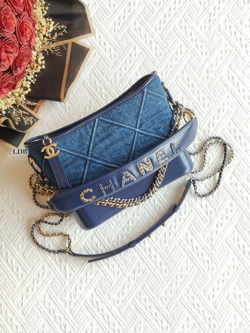 Chanel Gabrielle Small Denim Series 29, Luxury, Bags & Wallets on