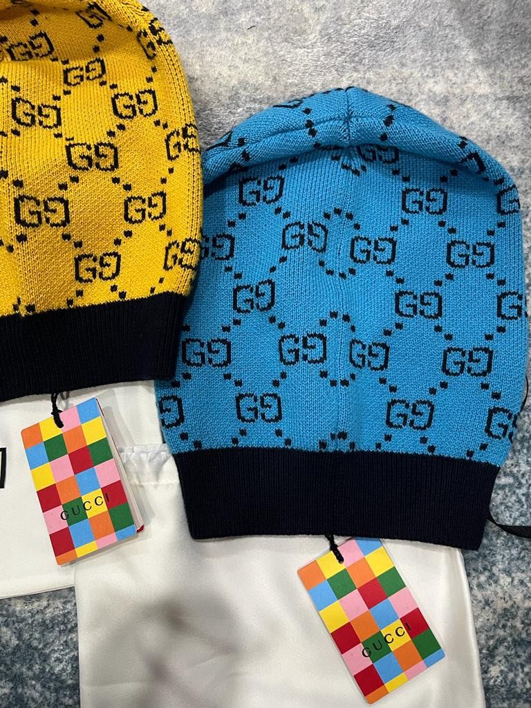 Gucci beanie 2024 and scarf set