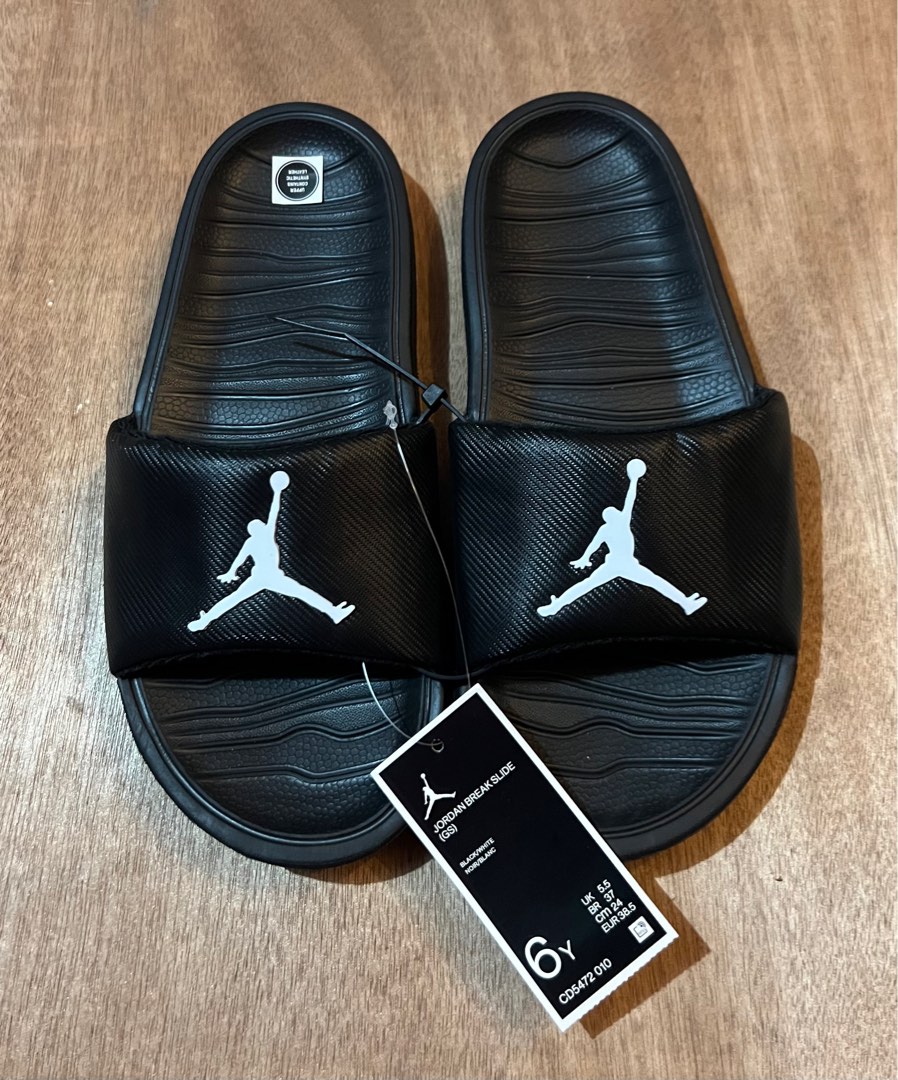 Authentic Jordan Slides, Men's Fashion, Footwear, Slippers & Slides on