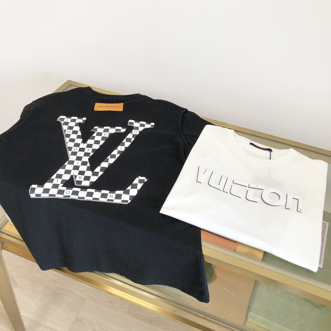 LOUIS VUITTON Charm T-shirt XL Authentic Women Used from Japan
