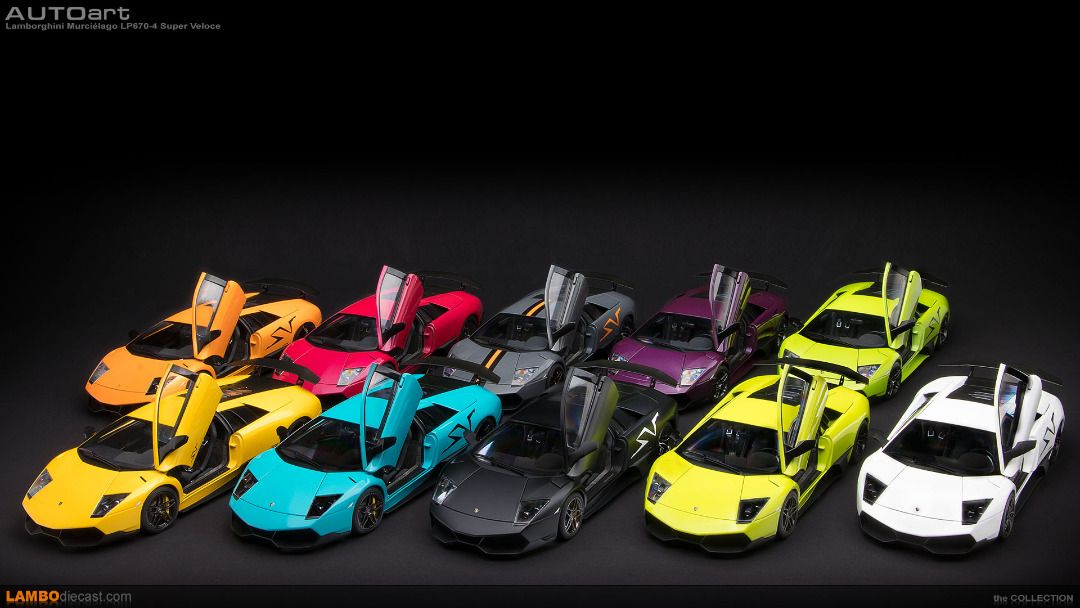 Autoart Lamborghini Murcielago LP670-4 SV 1/18, Hobbies & Toys