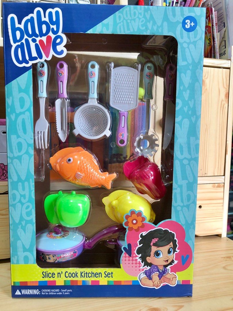 Baby alive 2025 kitchen set
