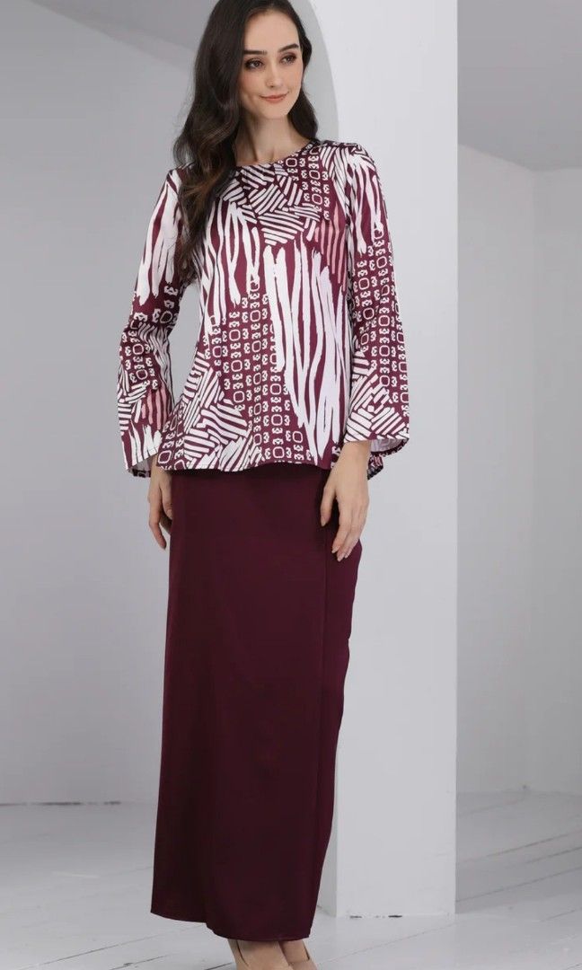 Baju kurung kedah modern, Women's Fashion, Muslimah Fashion, Baju
