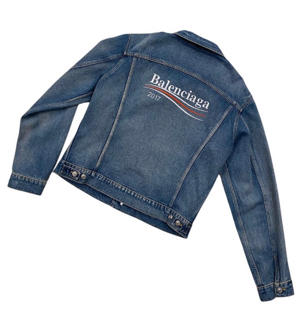 Balenciaga Jean and denim jackets for Women  Online Sale up to 80 off   Lyst
