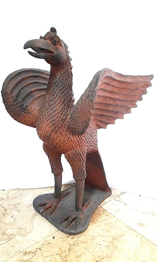 Bali Garuda clay statue on Carousell