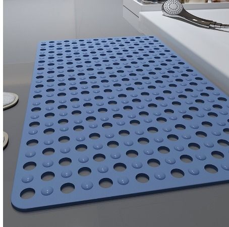 1pc Bathroom Non-slip Soft Mat With Water Absorption Function,silicone Toilet  Mat, Living Room Door Mat(random Color)