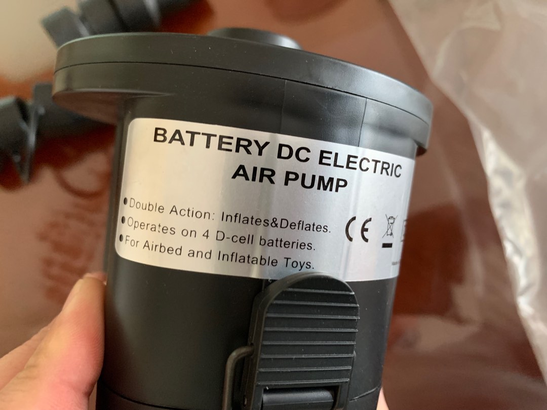 Batteries powered Air Pump, Furniture & Home Living, Home Improvement