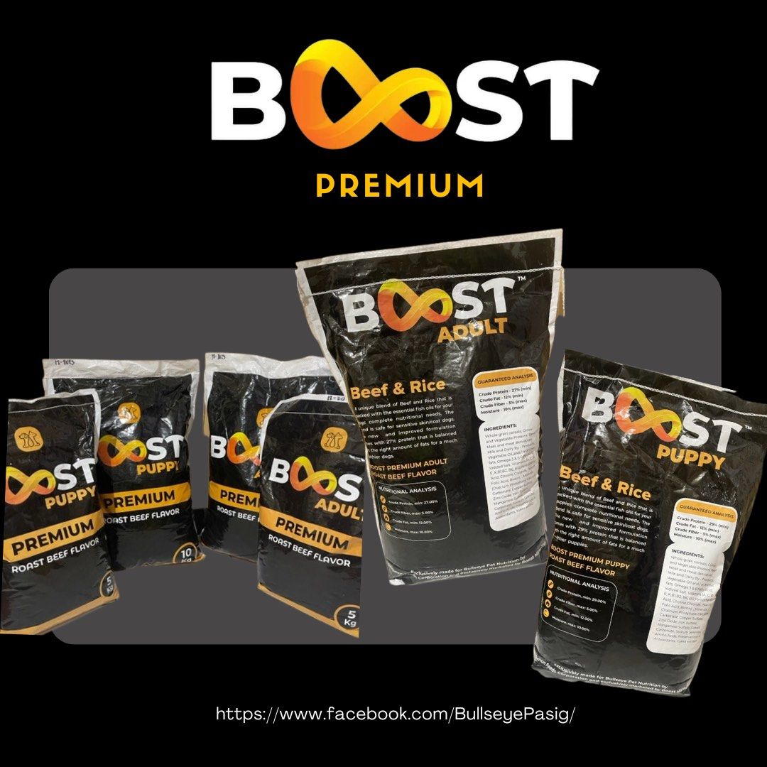 Boost best sale dog food
