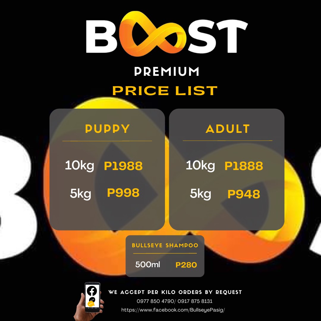 Boost dog food cheap
