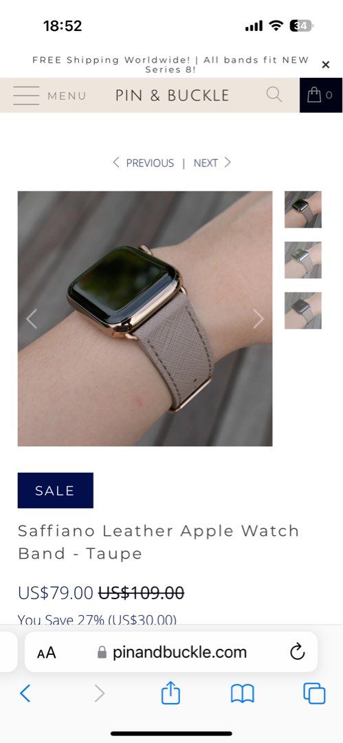 Pin on Apple watch strap