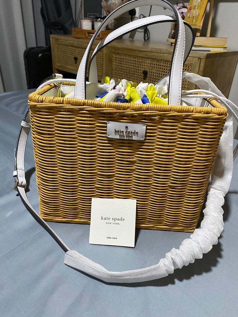 Kate spade sales rattan bag