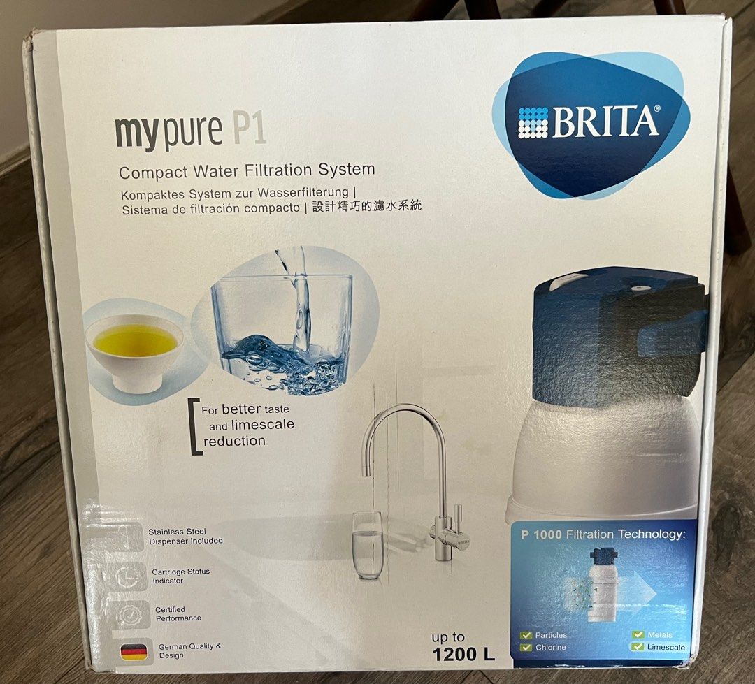BRITA My Pure P1 water filtration system