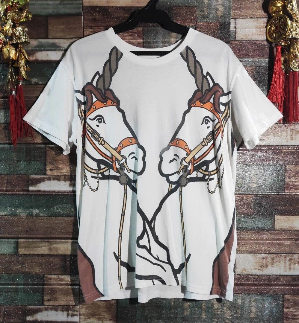 Burberry unicorn blouse clearance