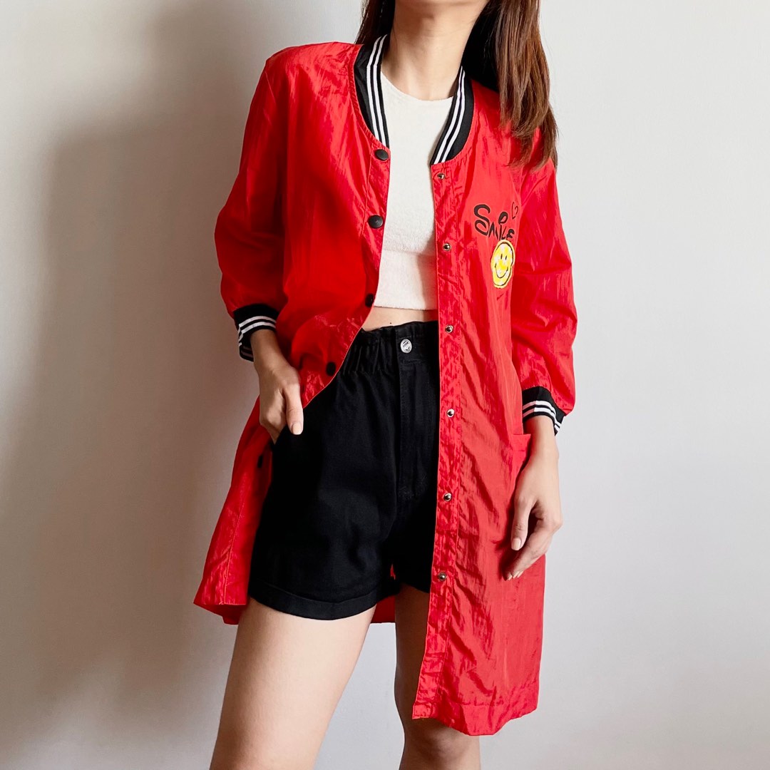 C11 Red Parka Coat, Women's Fashion, Coats, Jackets and Outerwear on