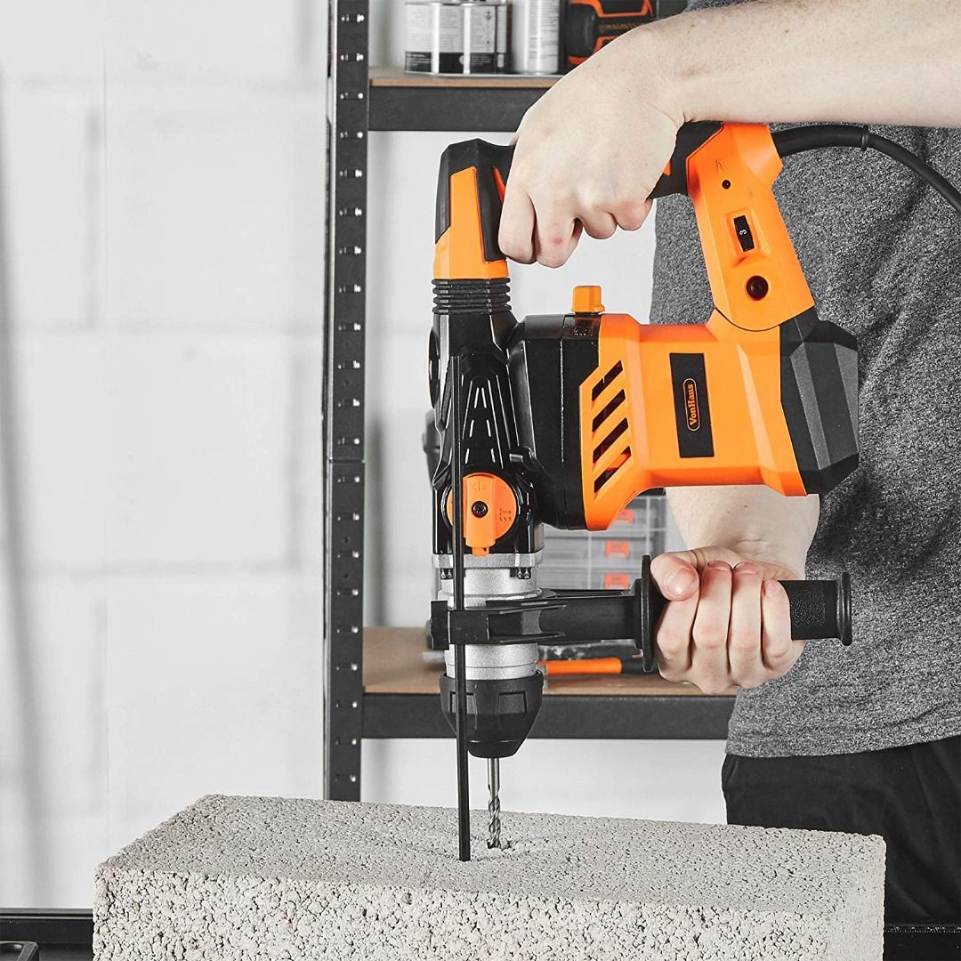 C3128 VonHaus Rotary Hammer Drill 1500W SDS Hammer Impact Drill