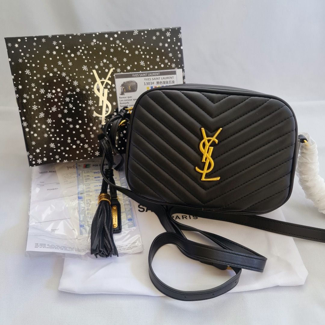 Ysl camera bag dark beige, Women's Fashion, Bags & Wallets, Cross-body Bags  on Carousell