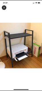 Canon Printer and shelf
