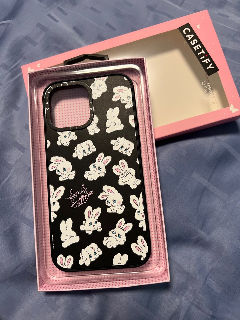 Casetify bunny ip 13promax casing, Mobile Phones & Gadgets, Mobile & Gadget Accessories, Cases