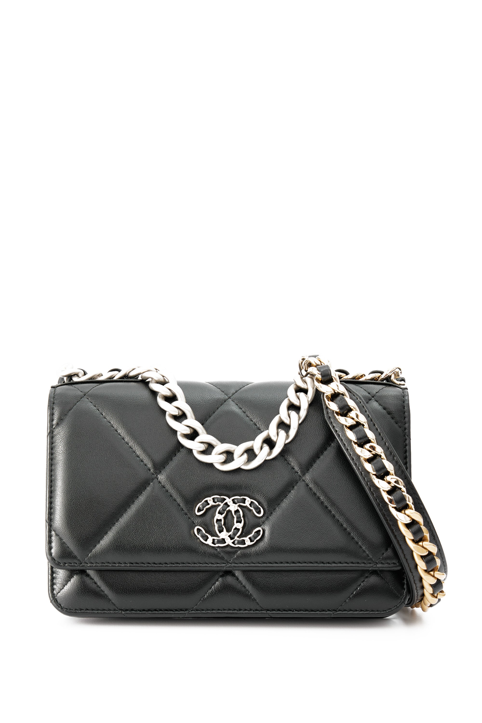 Chanel C19 WOC Lambskin oxluxe, Luxury, Bags & Wallets on Carousell
