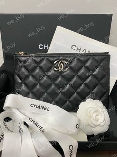 CHANEL ZIP AROUND WALLET LAMBSKIN LEATHER REVIEW #Chanel #Wallet #Review 