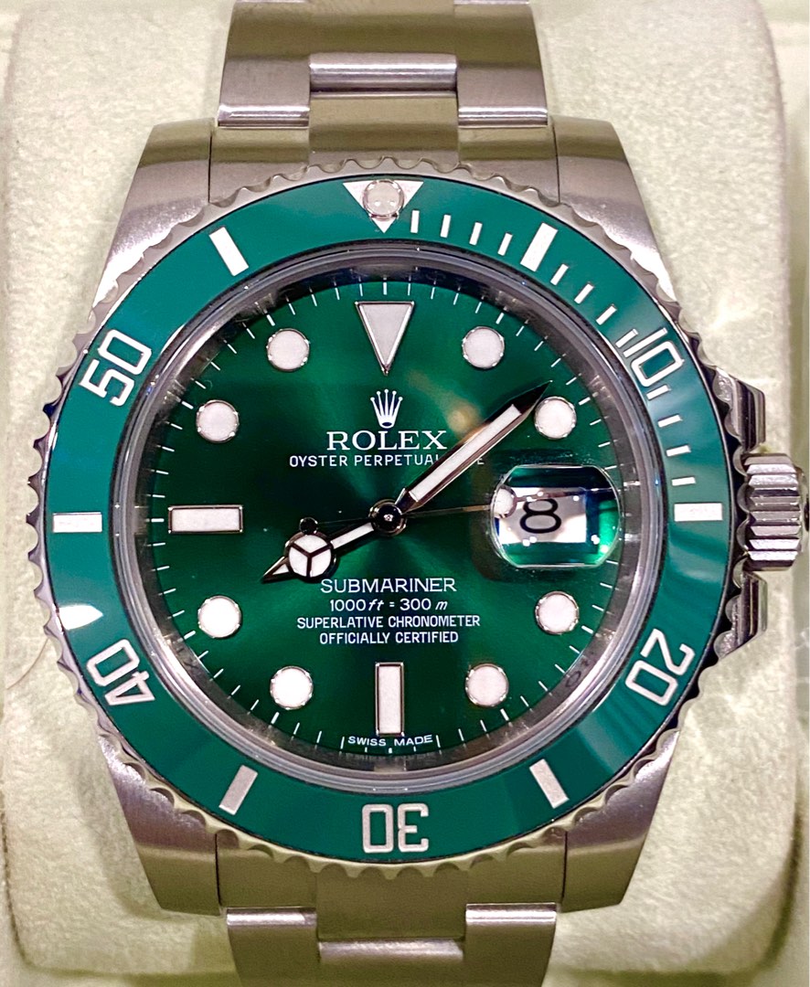 Rolex submariner best sale green price philippines