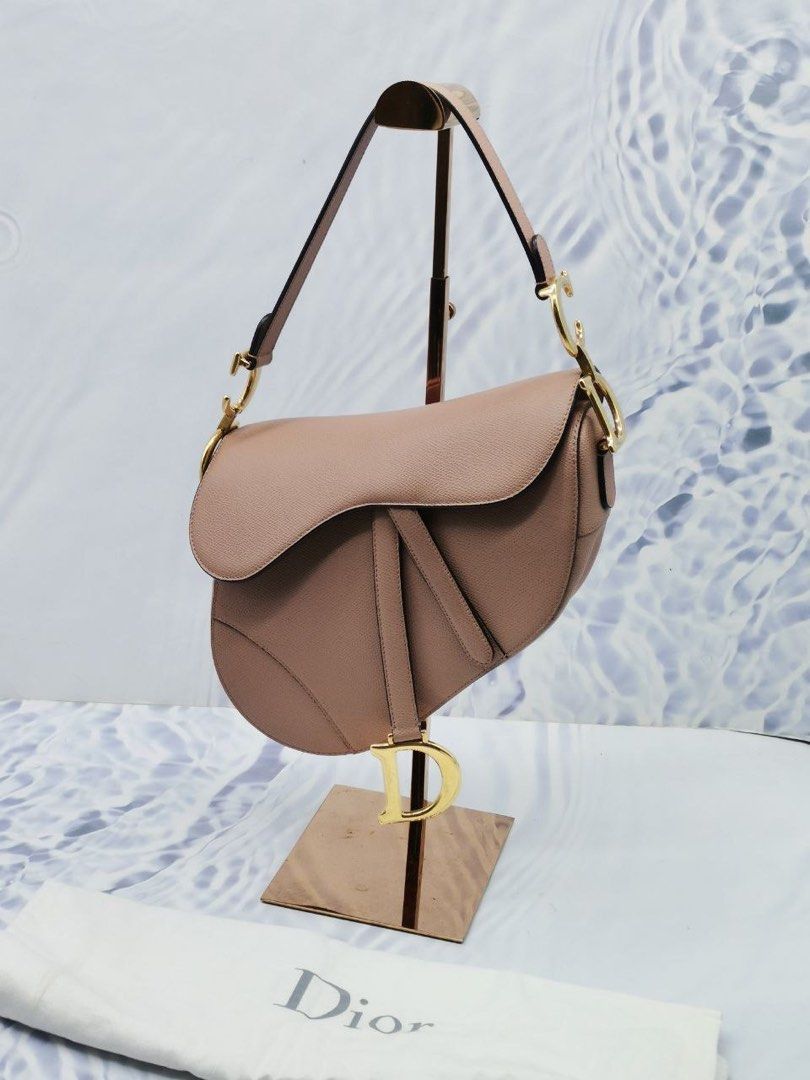 Nude dior sales saddle bag