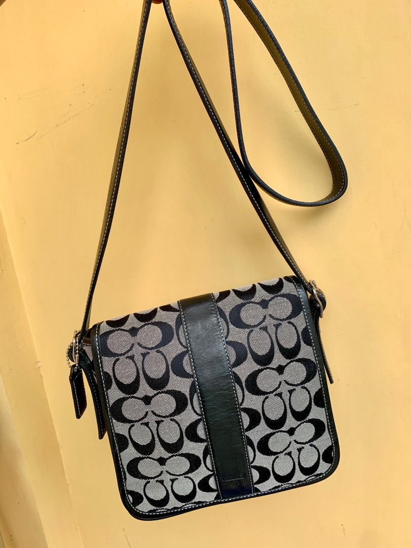 Coach Signature Crossbody Bag on Carousell