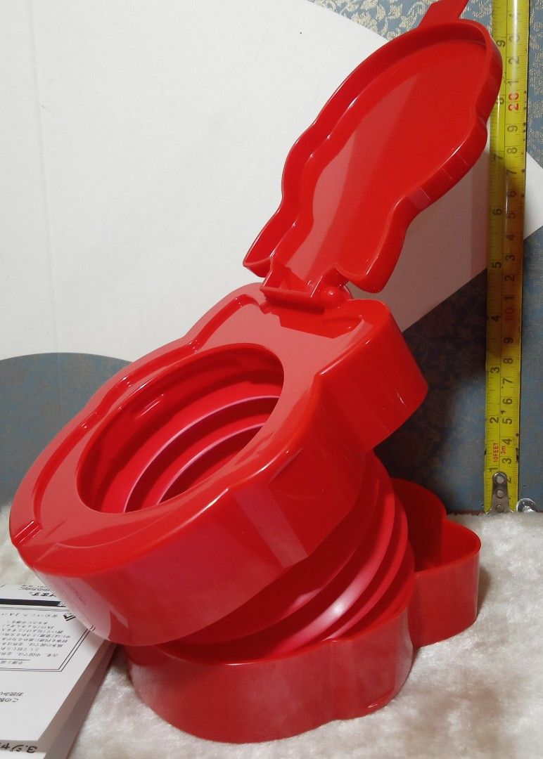 Collapsible Storage Bin - Nobite Chokingyo (Category: Storage Boxes & Baskets) located in Bulacan. Submitted by happydoggies.5d8607 (Listing ID 1220738551, Image 3). Description: Brand New condition Nobite Chokingyo Collapsible storage bin Fish designed made of Plastic material Red color only Best for storing accessories May be used as trash bin Can be used inside the car Inclusions: Fastener tape and instruction manual Limited stocks only Kindly
