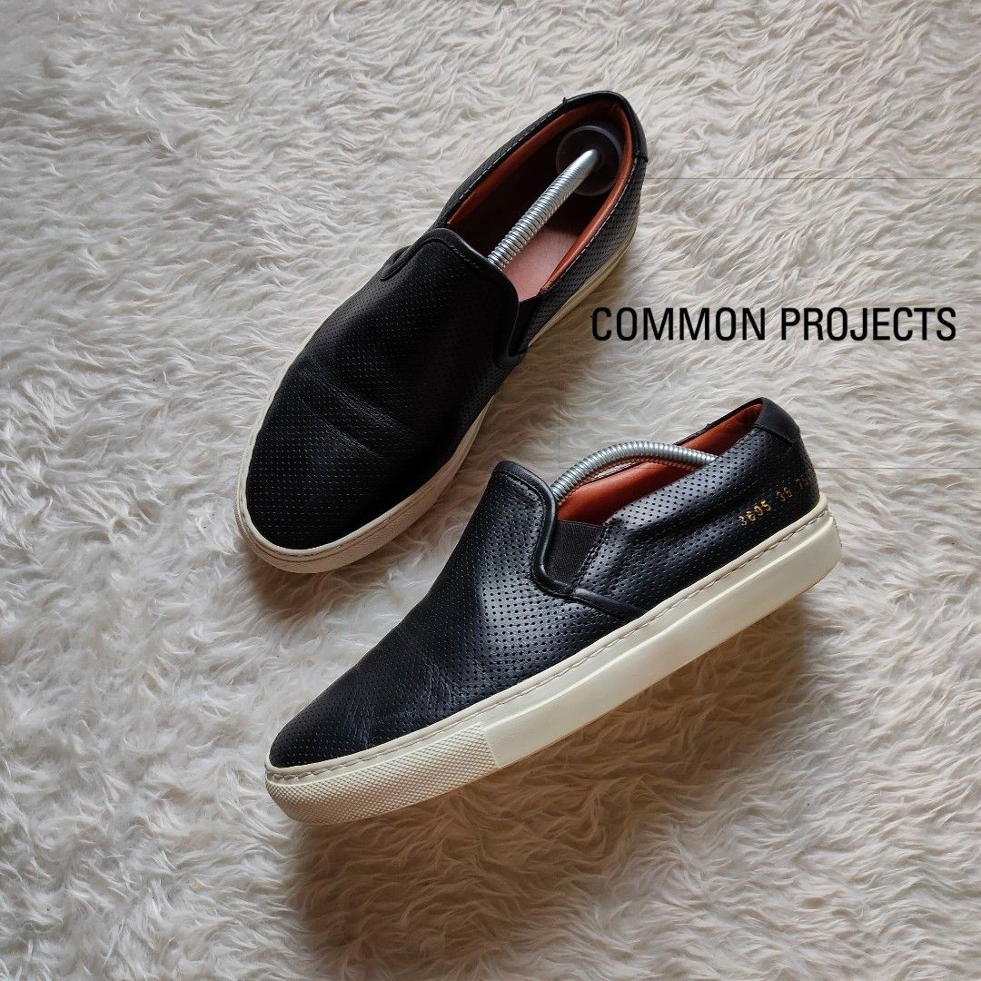 COMMON PROJECTS SHOE COLLECTION | Achilles Low Slip-on (Category: Sneakers) located in Cebu City. Submitted by denimholic (Listing ID 1220857400, Image 3). Description: 🇮🇹 Authentic Preloved Common Project Shoes ‼️INTEREST CHECK‼️ ▫️SLIP-ON Leather : US 8-8.5 Mens, P4.5k ▫️SLIP-ON Leather : US 6-6.5 Womens, P3.5k **check listings for more pics details. thanks.