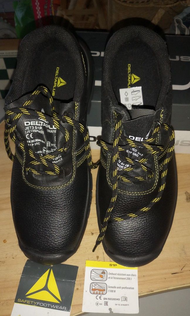 Delta plus steel toe shoes on Carousell