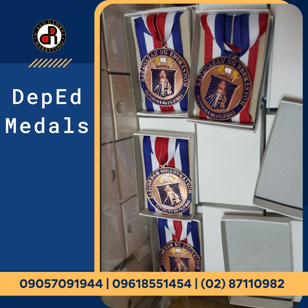 Deped Medals Personalized Medal Medals Custom Medal on Carousell