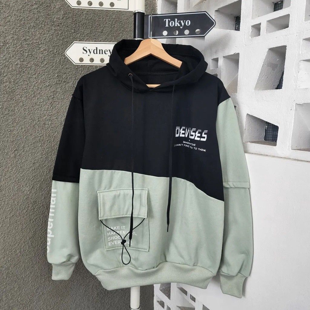 Bahan discount sweater hoodie