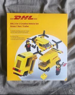DHL Limited Edition Lego 3 in 1 Creative Vehicle Set