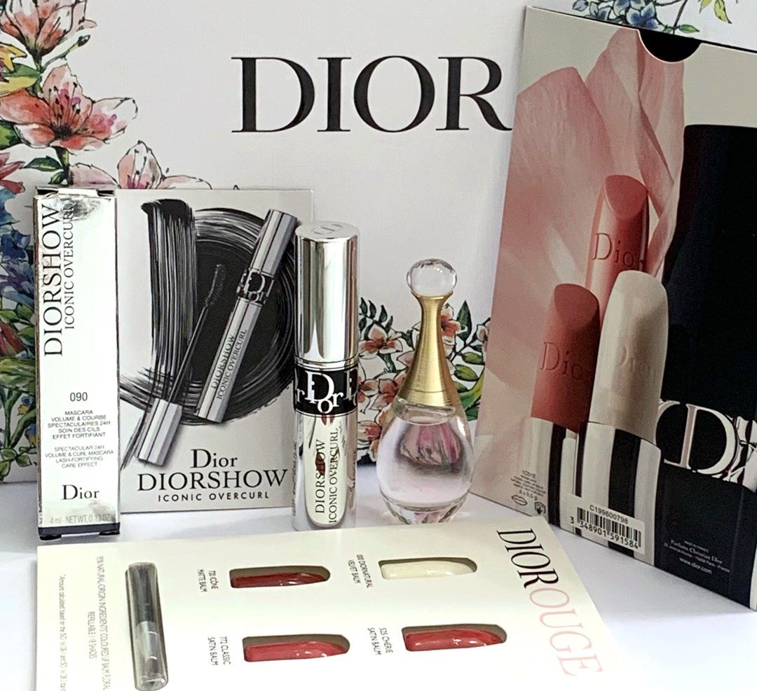 Dior Jadore Miniature, Dior Show Iconic Overcurl Mascara (travel size