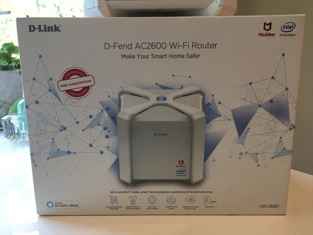 D Link Router 2680 D-Link DIR-2680 D-Fend AC2600 Wi-Fi Router, Computers & Tech, Parts ...
