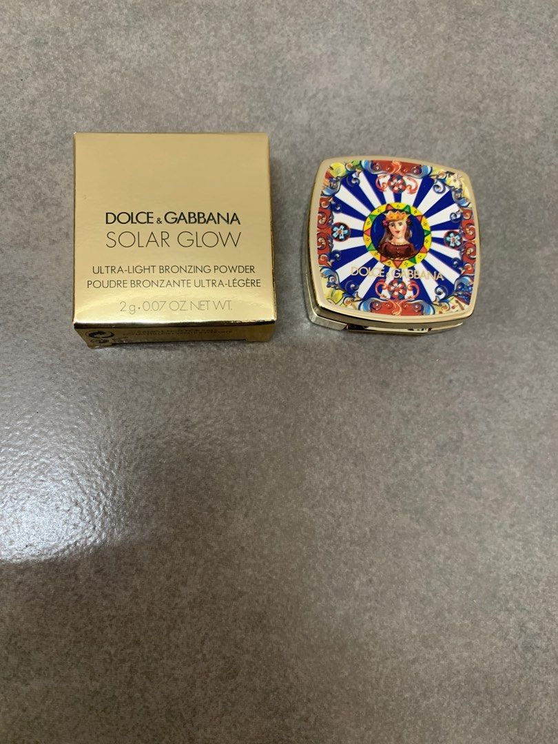 DOLCE GABBANA SOLAR GLOW ULTRA-LIGHT BRONZING POWDER POUDRE