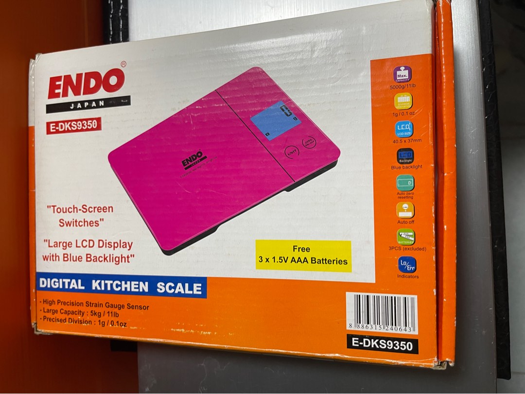 Endo Digital kitchen scale ( Japan), Everything Else on Carousell