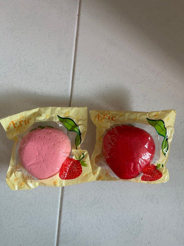 eric strawberry squishy, Hobbies & Toys, Toys & Games on Carousell