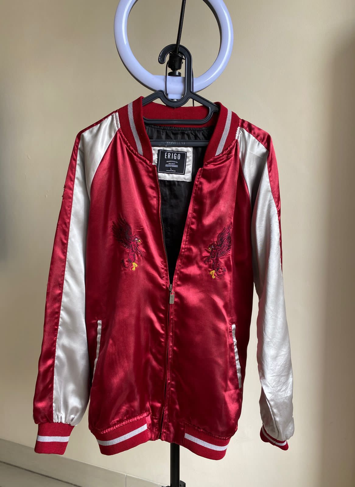 Erigo Sukajan Jacket Fesyen Wanita Pakaian Wanita Baju Luaran
