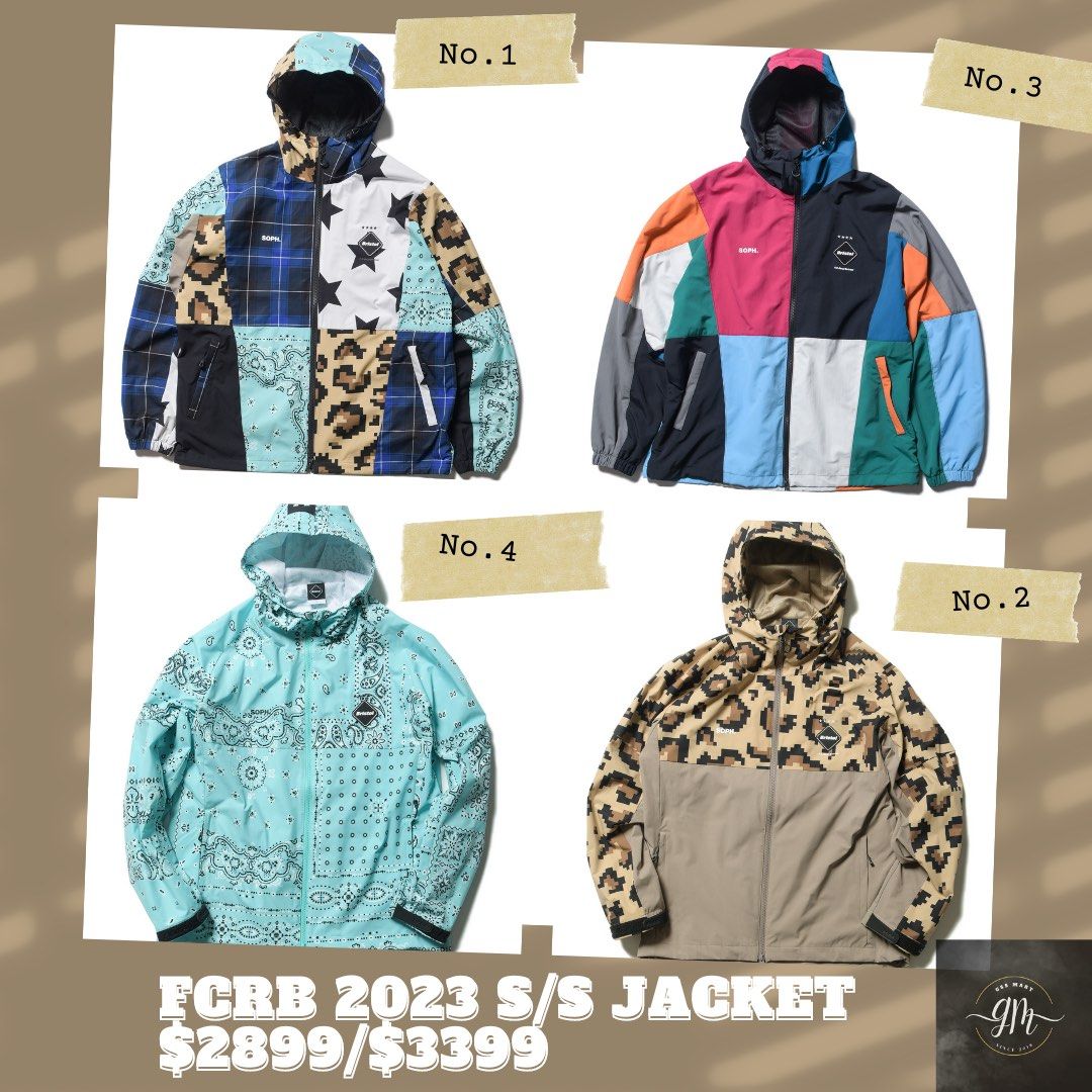 1*A様 FCRB 2023 PRACTICE JACKET Mサイズ M 2023SS PRACTICE JACKET Fcrb soph 藤原ヒロシ