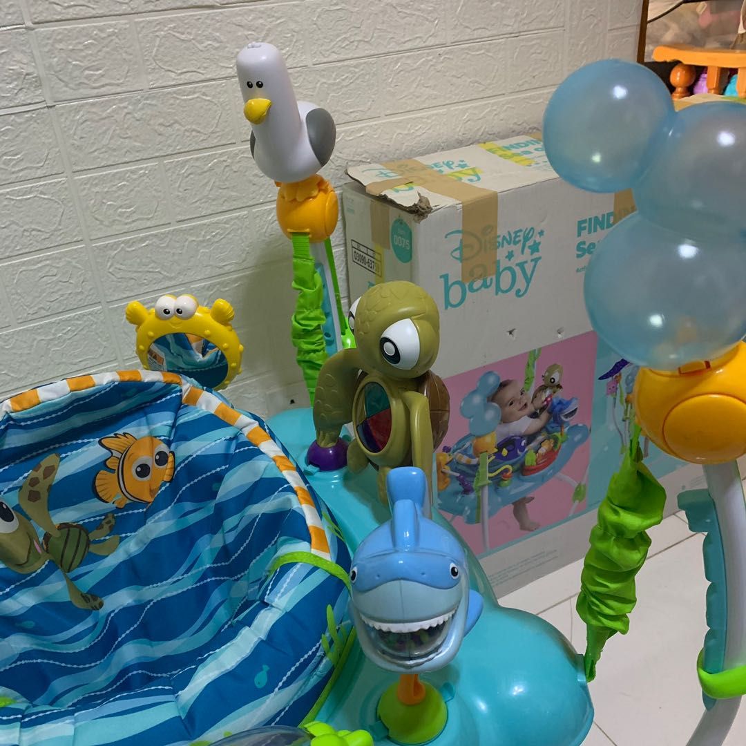 Finding Nemo Bright Starts Jumperoo, Babies & Kids, Infant Playtime on  Carousell