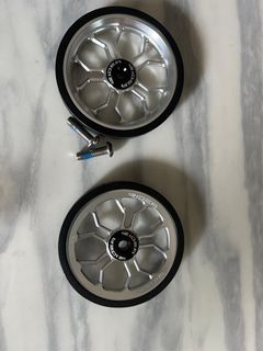 For Brompton RIDEA 79mm Ezywheels silver