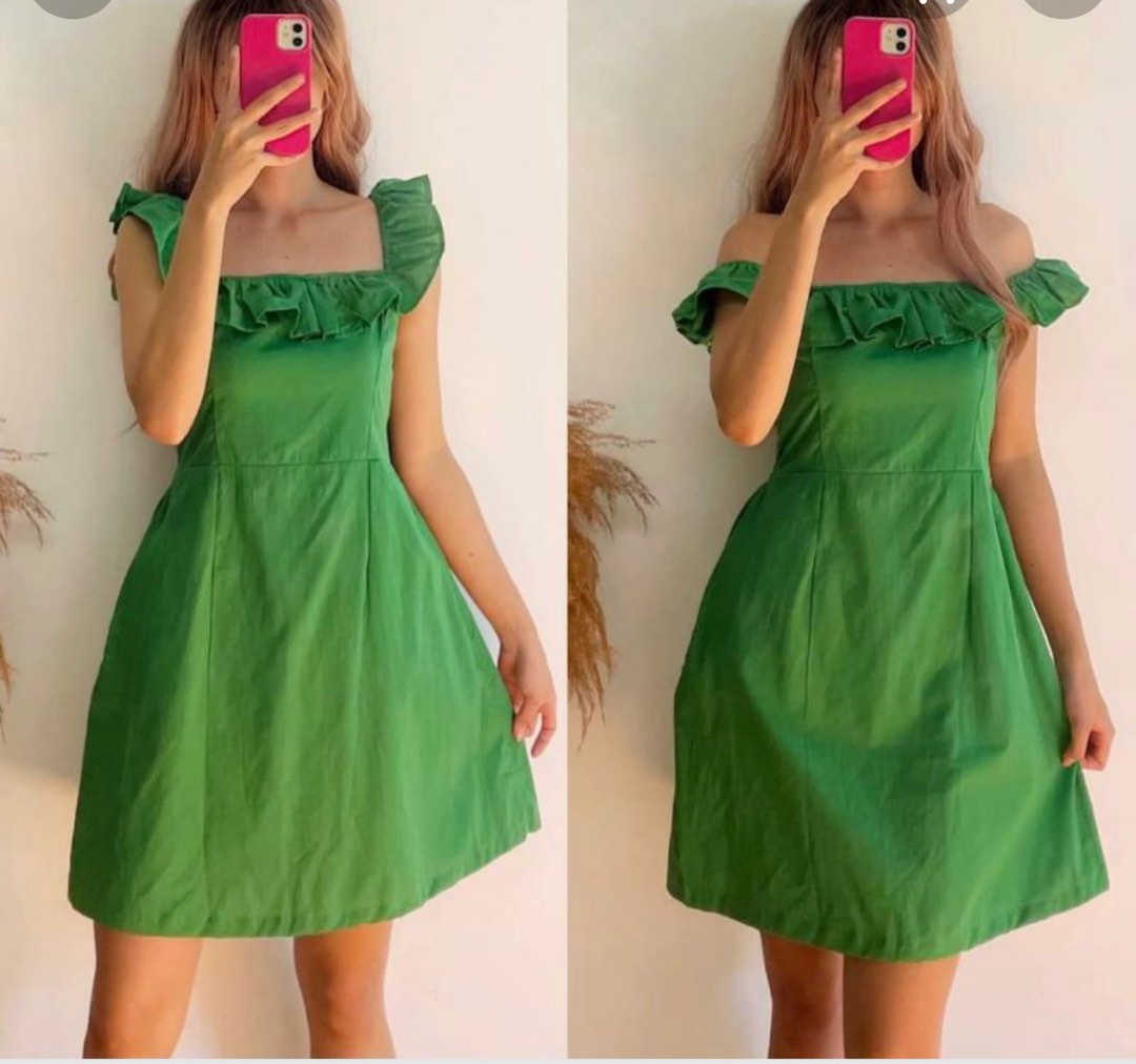Forest Green Dress on Carousell